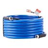 VEVOR 50ft Heated Water Hose for RV, Heated Drinking Water Hose Antifreeze to -45Â°F, Automatic Self-regulating, 5/8" I.D. with 3/4" GHT Adapter