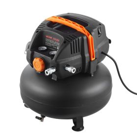 VEVOR 6 Gallon Air Compressor 1.7HP 2.3CFM @ 90PSI with 12-Piece Accessory Kit