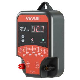 Electric Fence Charger 10kV 3J AC DC Electric Fence Energizer 1.86 Miles Range