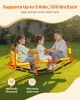 VEVOR Kids Seesaw 200 lbs Capacity Metal Rocking Teeter Totter with Handles