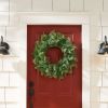 Sonoma Cypress Evergreen Christmas Wreath, Green, 24"