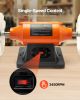 VEVOR 8" Bench Buffer Polisher 3/4 HP 3450RPM for Metal Jewelry Wood Polishing