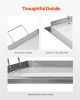 23x16 in Flat Top Griddle Stainless Steel Universal BBQ Grill Pan Cookware