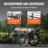 VEVOR Bike Cargo Trailer, 160 lbs Load Capacity, Heavy-Duty Bicycle Wagon Cart, Foldable Compact Storage & Quick Release with Universal Hitch