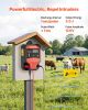 Electric Fence Charger 10kV 3J AC DC Electric Fence Energizer 1.86 Miles Range