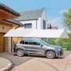 Outsunny 10'x 20' Heavy Duty Carport Car Canopy with Water UV Protection and Simple Open Design, Gray