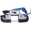 High-Performance Portable Band Saw with Removable Stainless Steel Base, 45Â°-90Â° Cutting, 10A 1100W Motor, 5-inch Depth Cut,