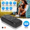 Portable Solar Charger 49800mAh Power Bank External Battery Pack 22.5W PD Fast Charging Built in 4 Cables 15W Wireless Charging LED Flashlight for Cam